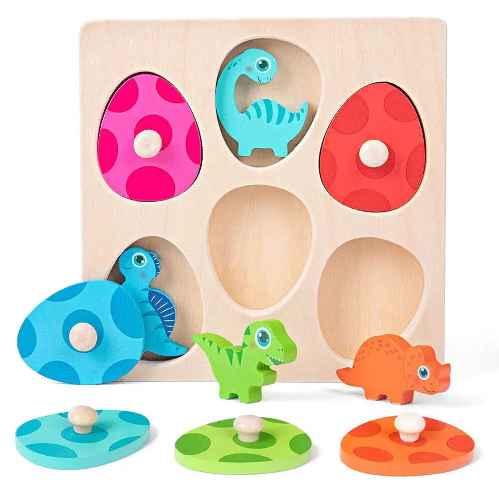 DinoMatch Montessori Puzzle Set