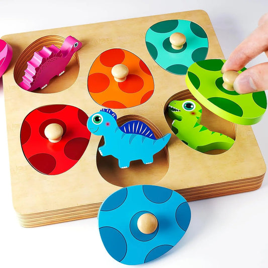 DinoMatch Montessori Puzzle Set