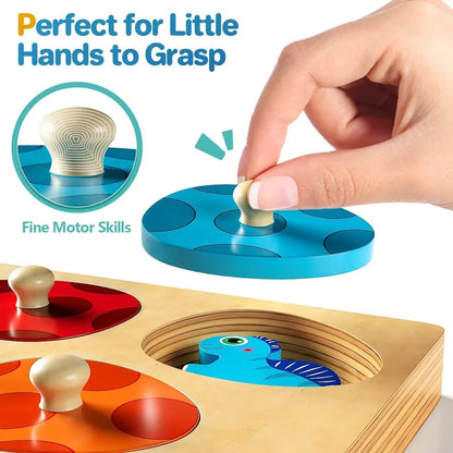DinoMatch Montessori Puzzle Set