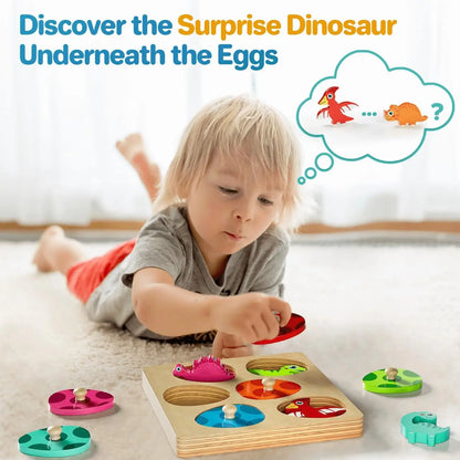DinoMatch Montessori Puzzle Set